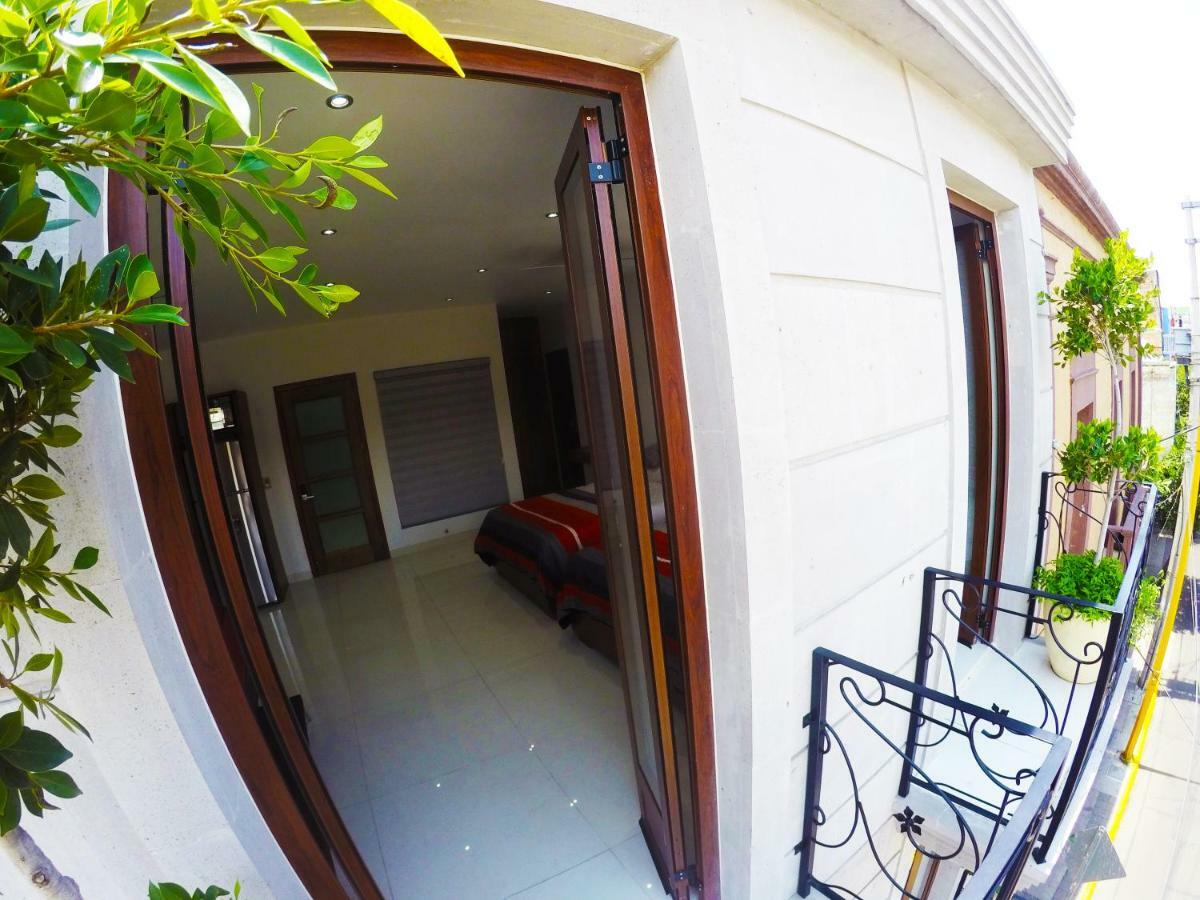 En El Centro 3 Hermoso Loft Familiar Ac Wifi 300 Mbps Aguascalientes Esterno foto